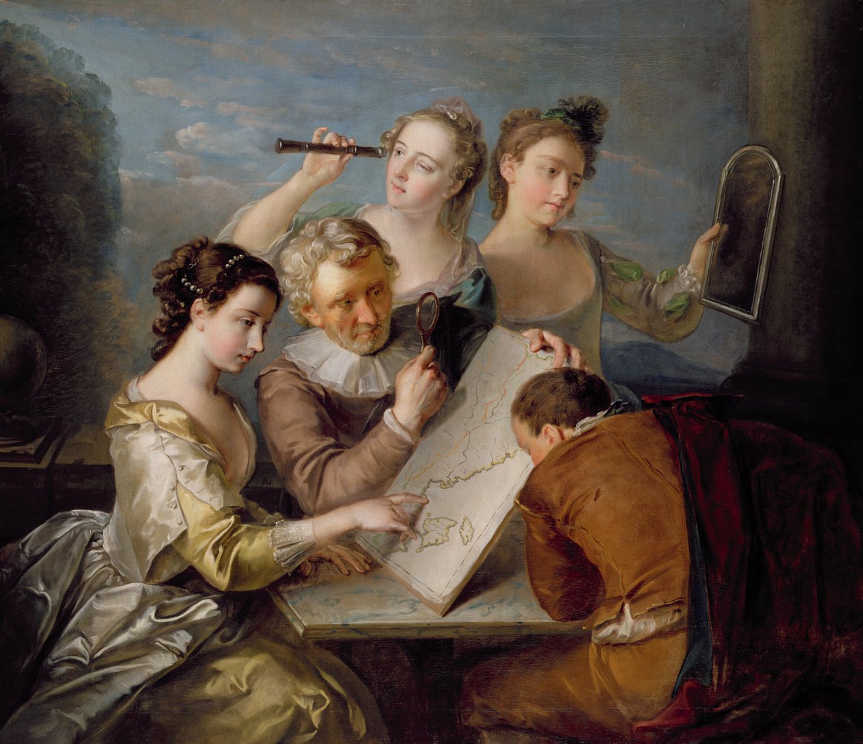 Synssinnet, c.1744-47 av Philippe Mercier