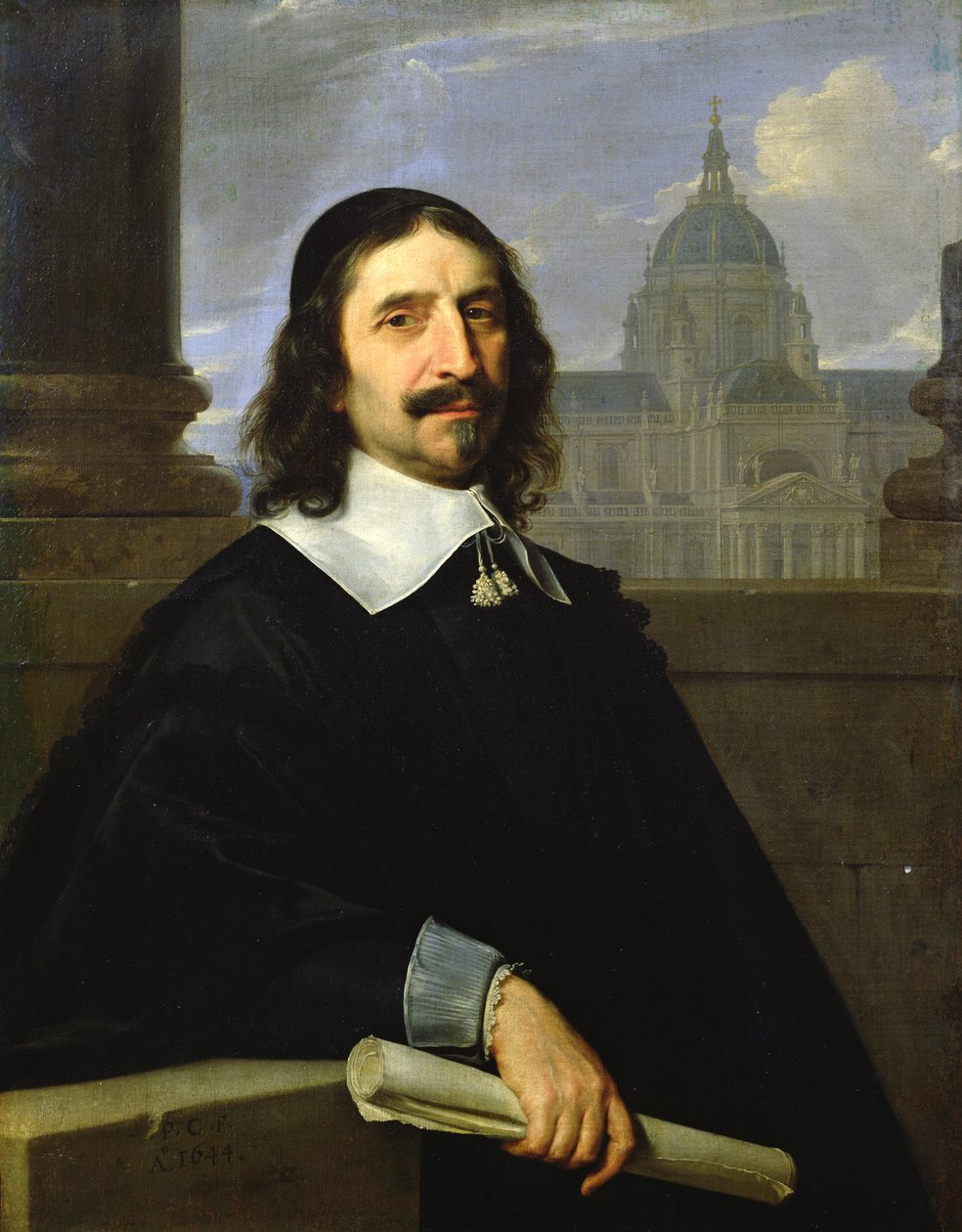Jacques Lemercier (ca 1590-1660) 1644 av Philippe de Champaigne