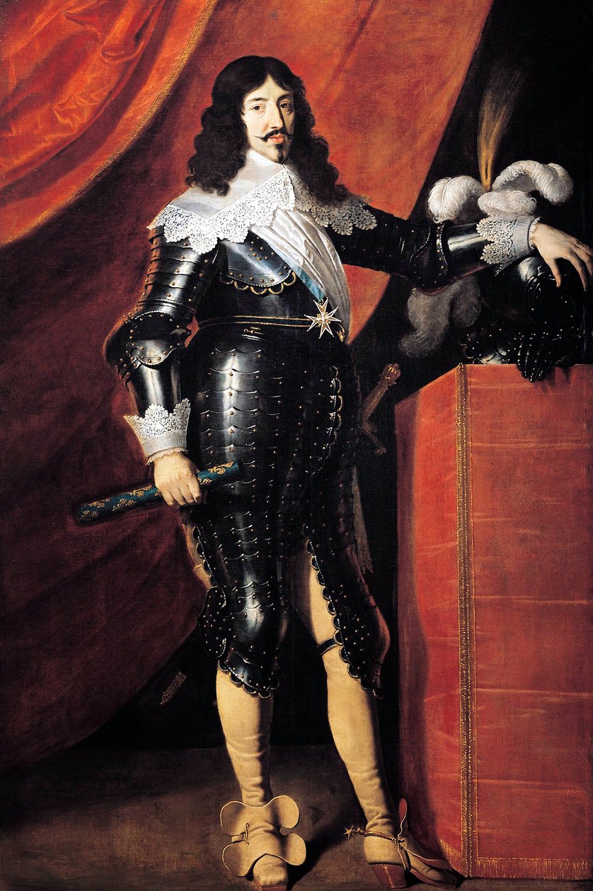 Ludvig XIII 1601-1643 Kung av Frankrike, 1610-1643 av Philippe de Champaigne