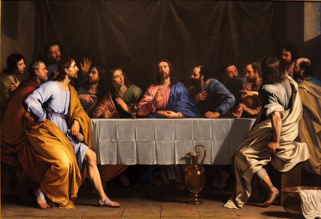 Sista måltiden av Philippe de Champaigne