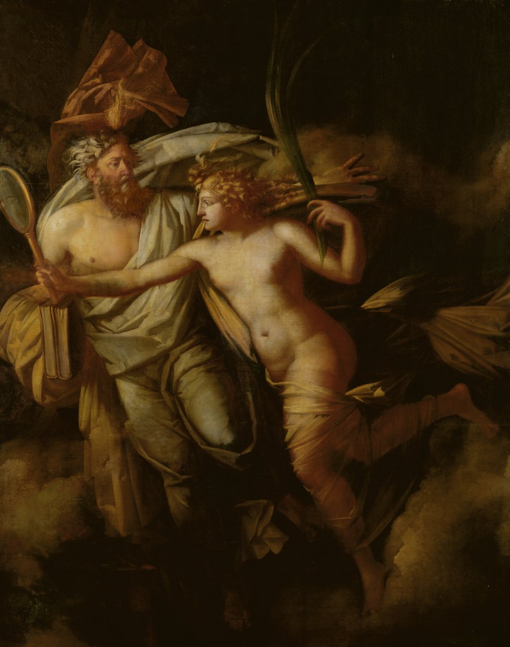 Fragment av det franska folkets triumf, eller Den 10 augusti 1799 av Philippe Auguste Hennequin