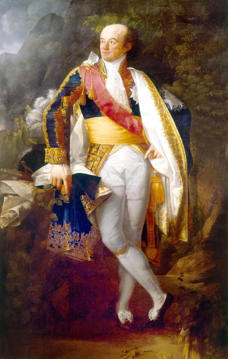 Porträtt av Marshall Perignon (målning) av Philippe Auguste Hennequin
