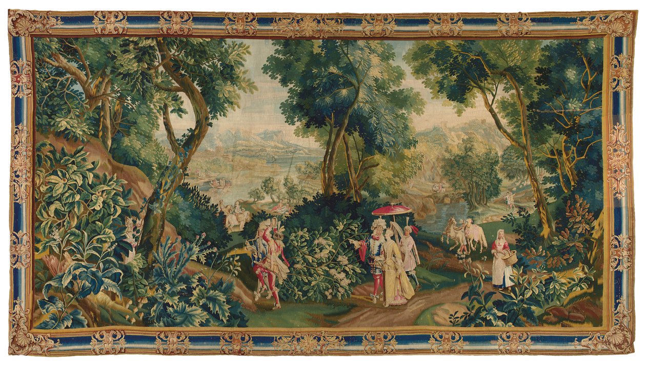 Beauvais historiska gobeläng, sent 1600- och tidigt 1700-tal av Philippe Behagle