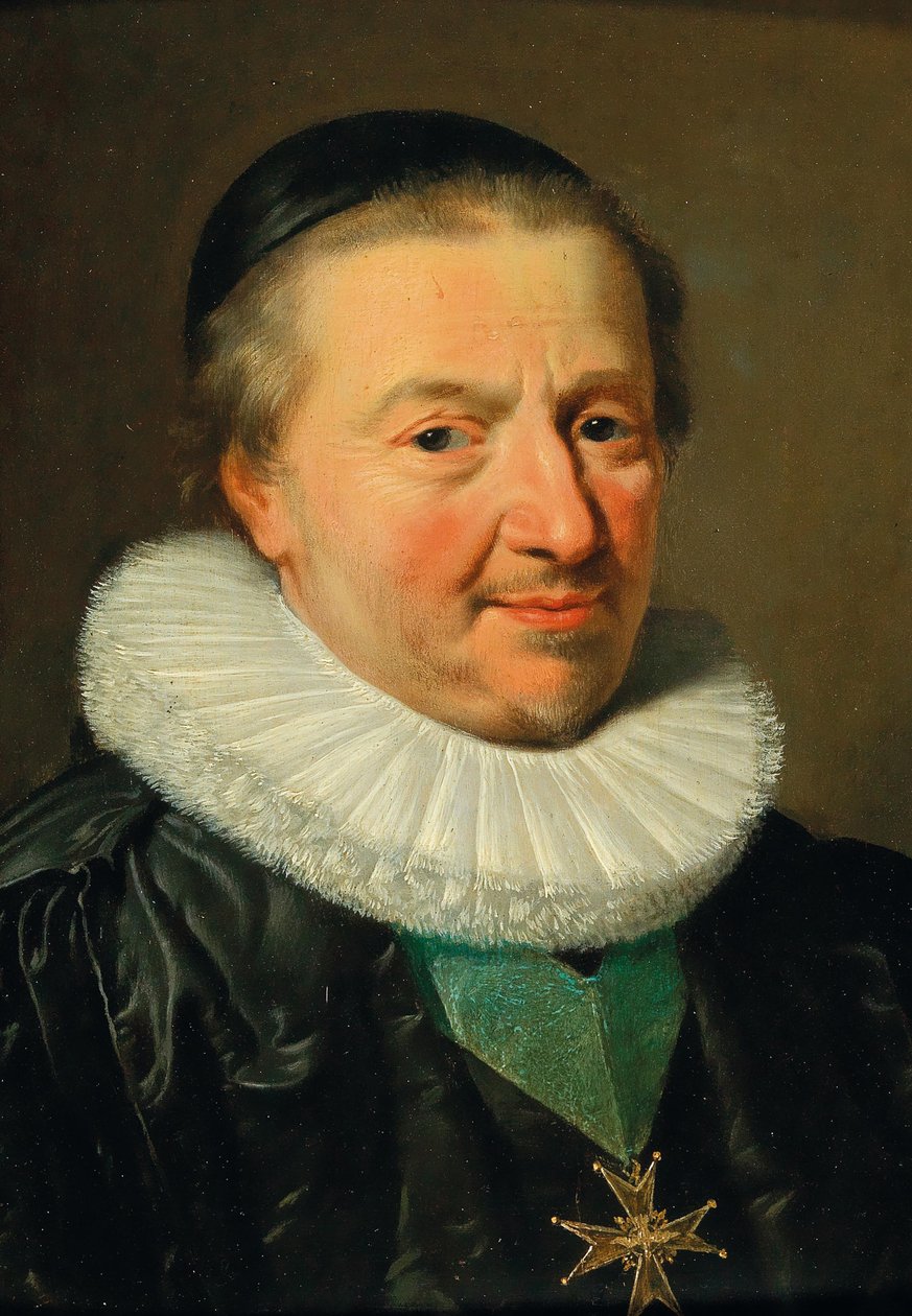 Porträtt av Claude de Bullion 1569-1640. av Philippe de Champaigne