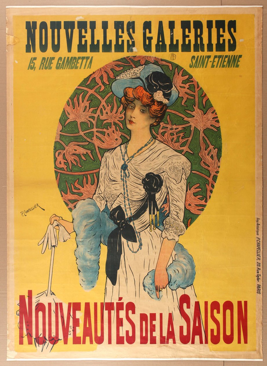 Nya gallerier, Saint-Etienne, 1900-talet. av Philippe Chapellier