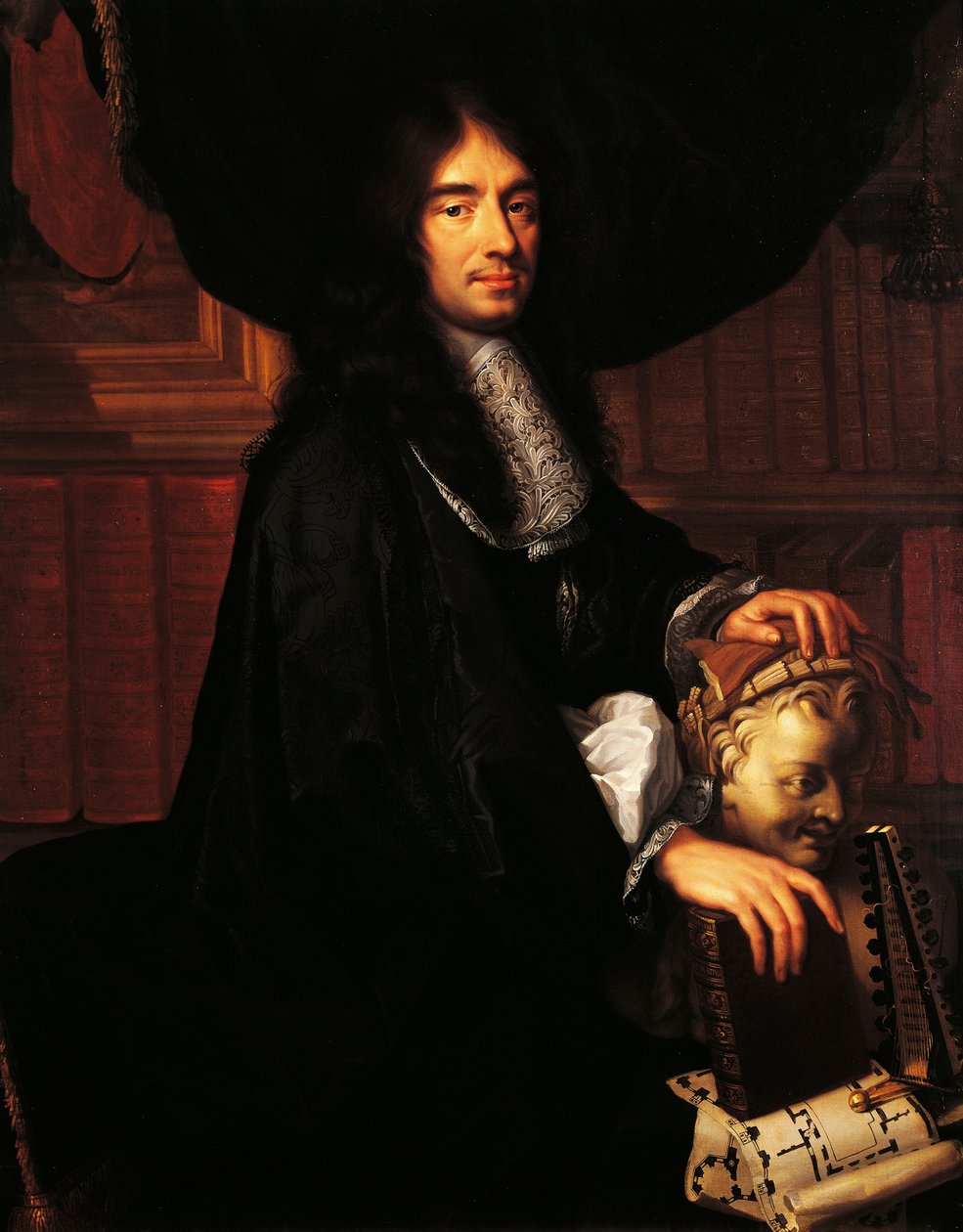Porträtt av Charles Perrault (Paris av Philippe Lallemand