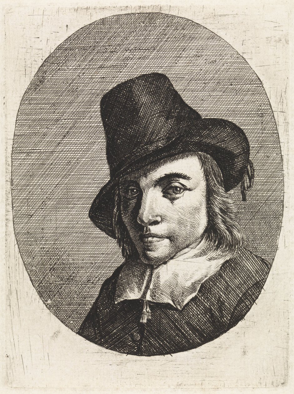 Porträtt av en okänd man av Philippe Lambert Joseph Spruyt
