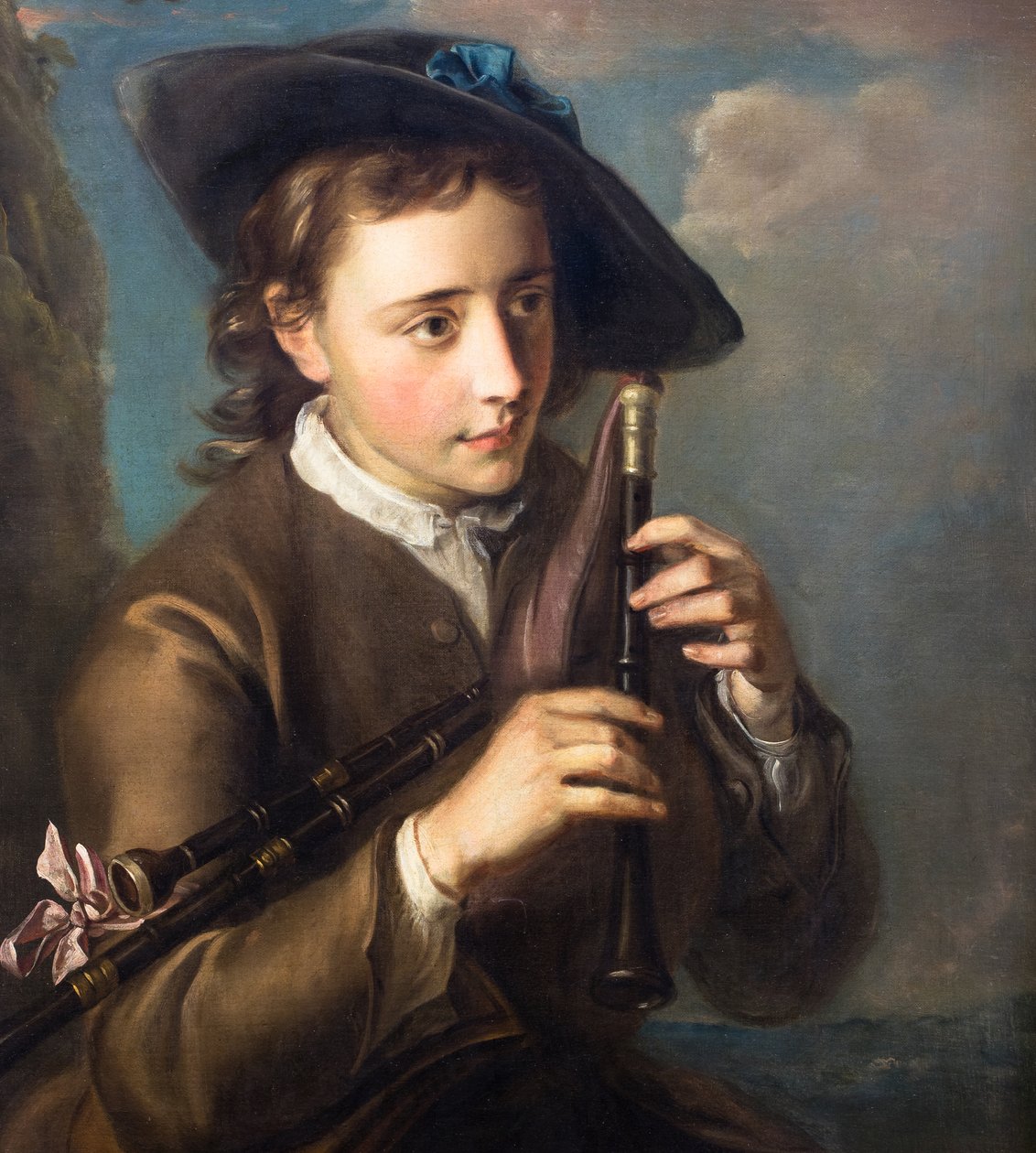Piper, ca 1740 (olja på duk) av Philippe Mercier