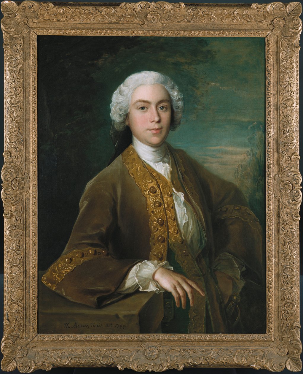 Porträtt av Lord Trimelston, 1744 av Philippe Mercier