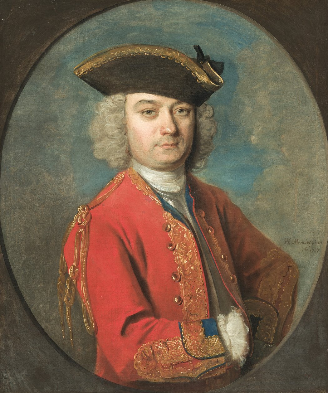 Porträtt av Louis de Jean av Philippe Mercier