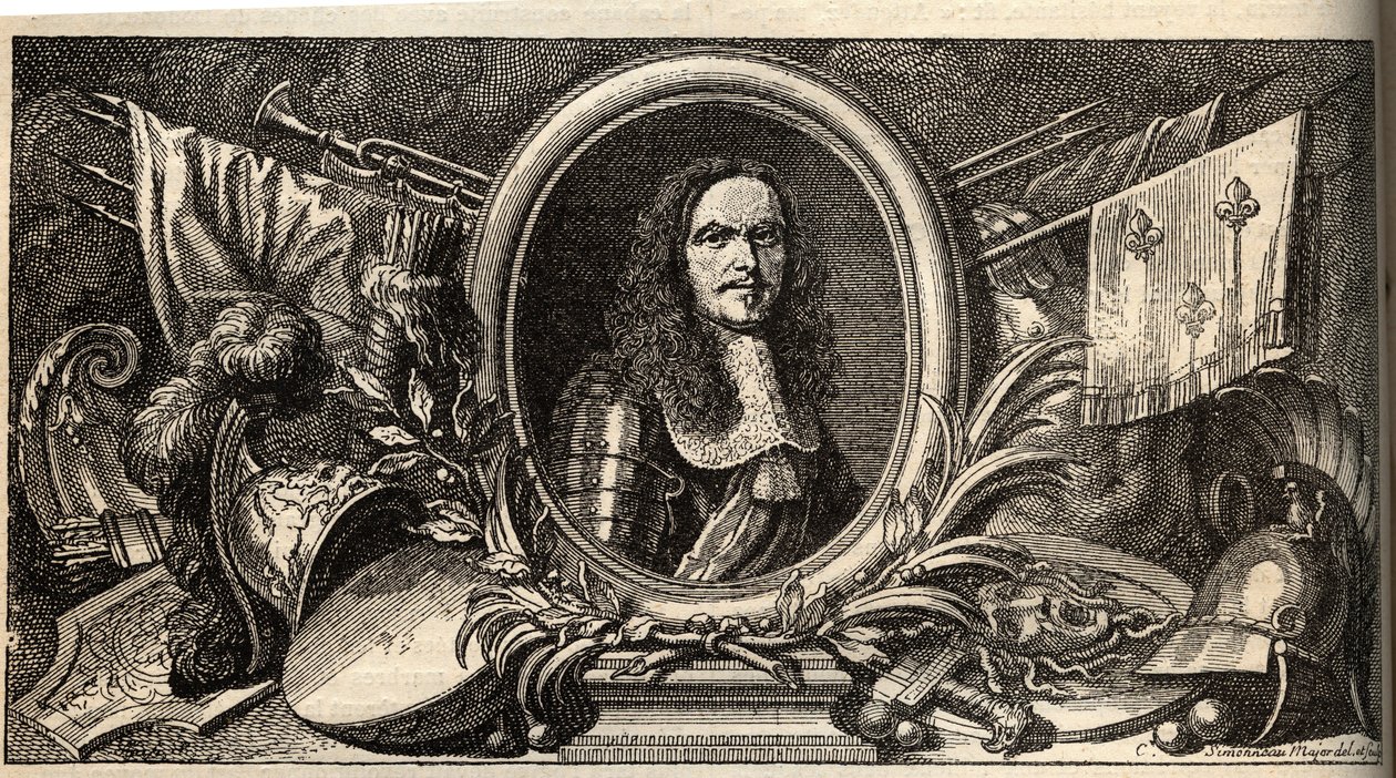 Porträtt av Henri de La Tour d