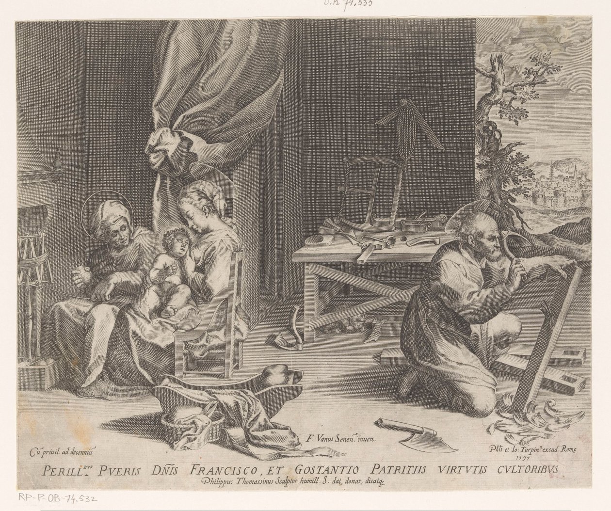 helig familj av Philippe Thomassin