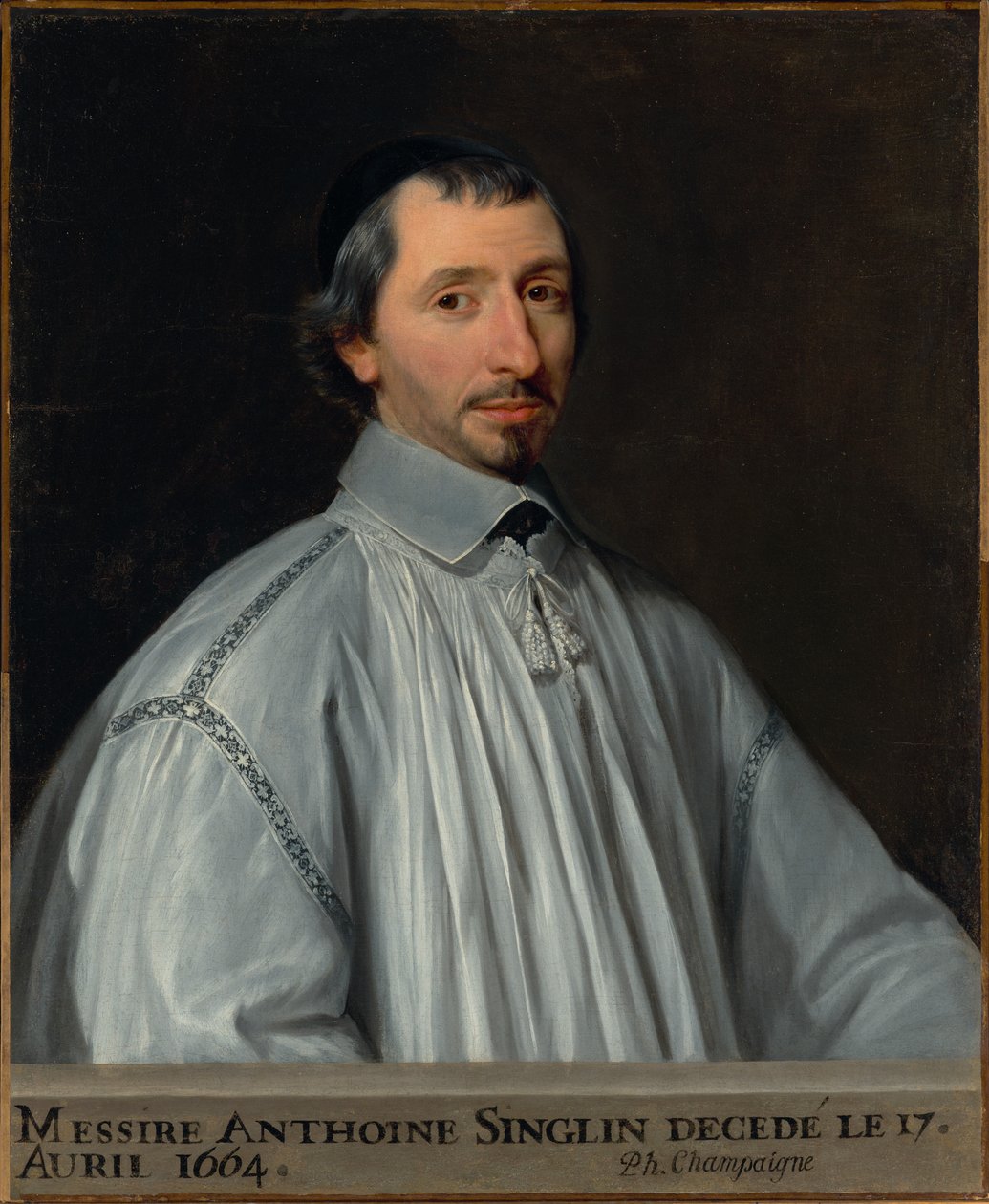 Antoine Singlin av Philippe de Champaigne