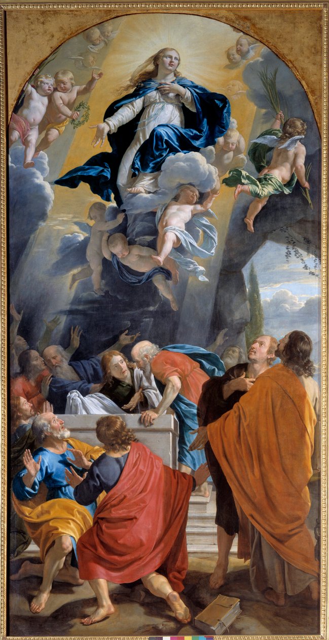Antagande. Målning av Philippe De Champaigne av Philippe de Champaigne