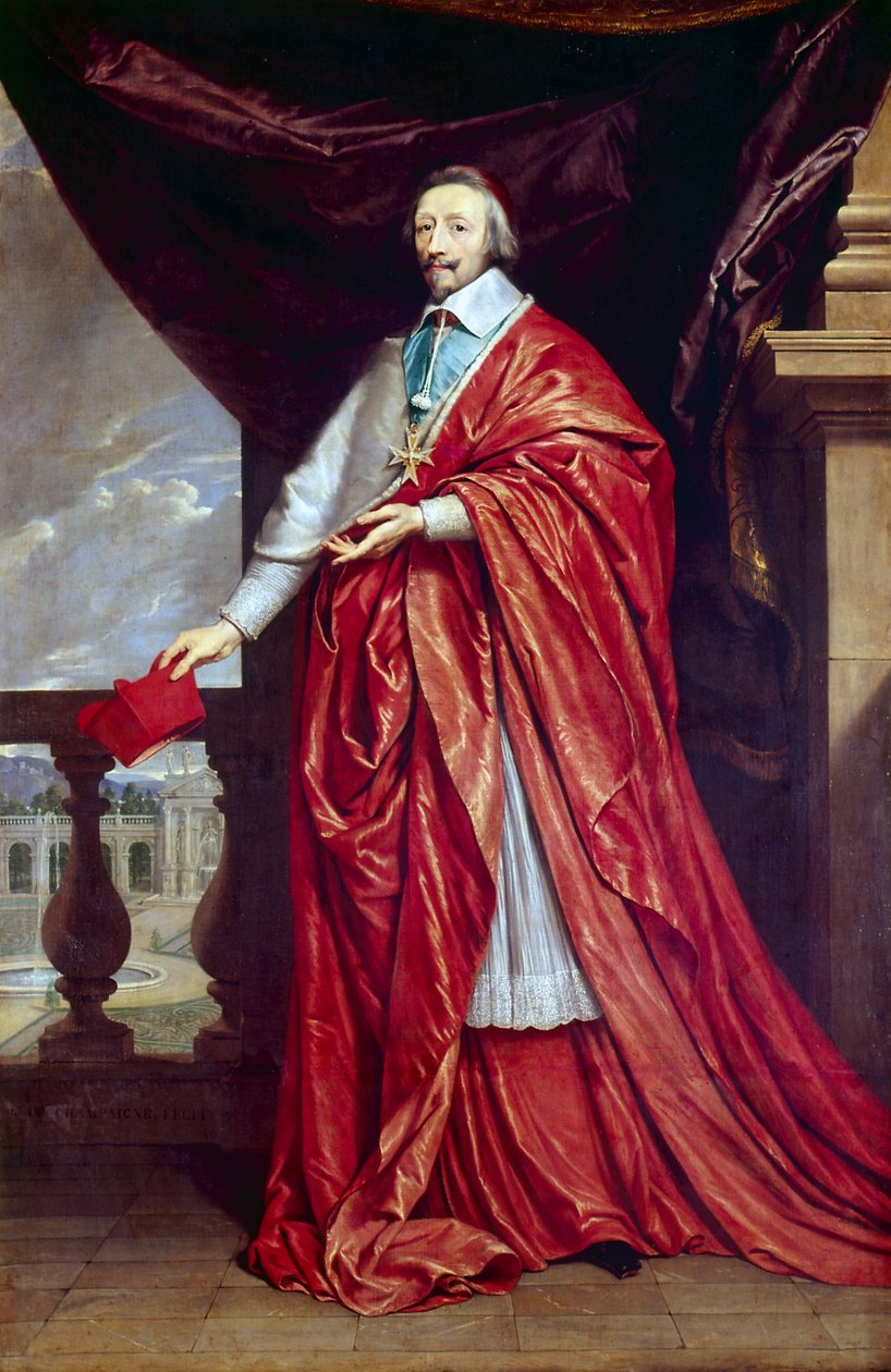Kardinal Richelieu av Philippe de Champaigne
