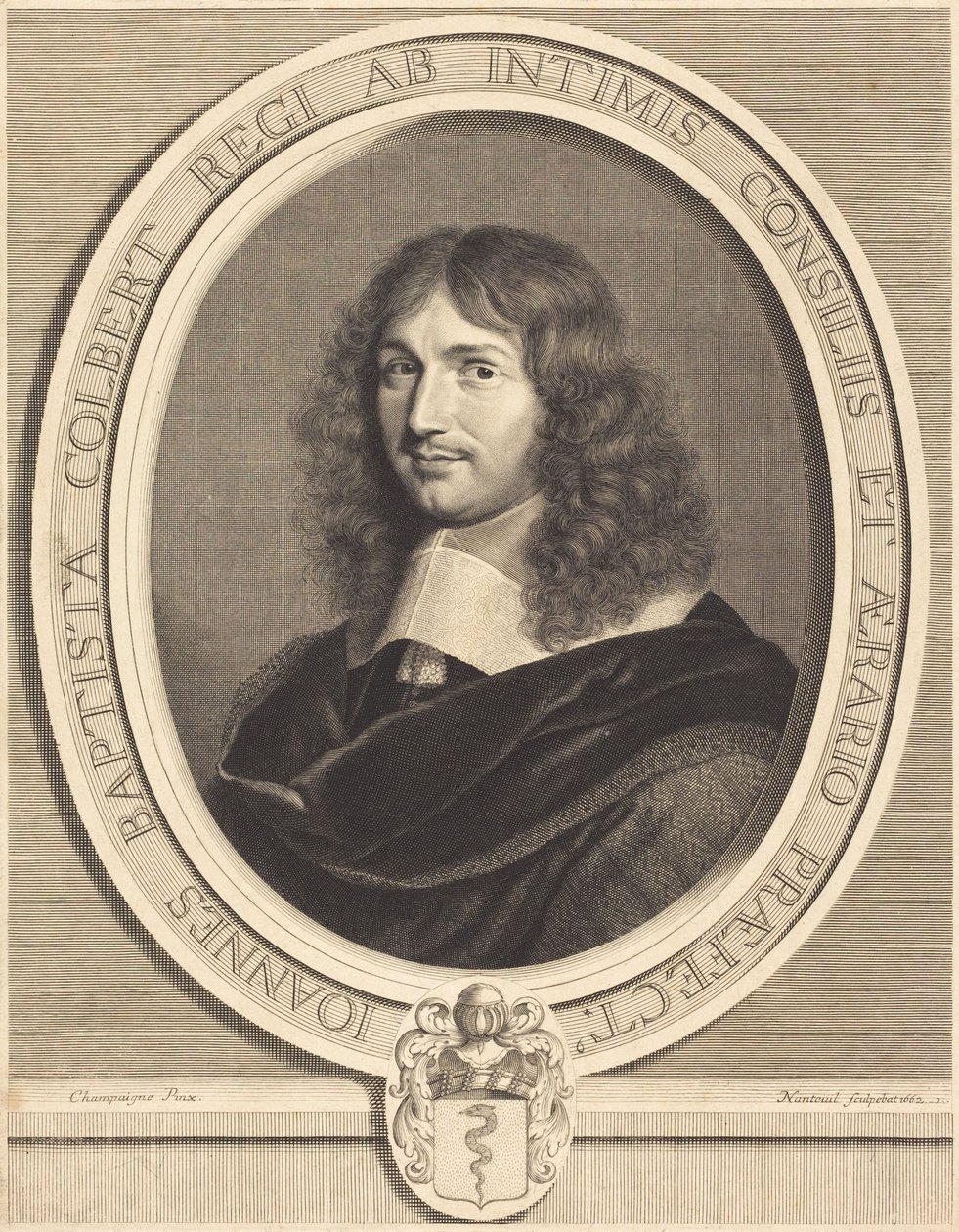 Jean-Baptiste Colbert av Philippe de Champaigne