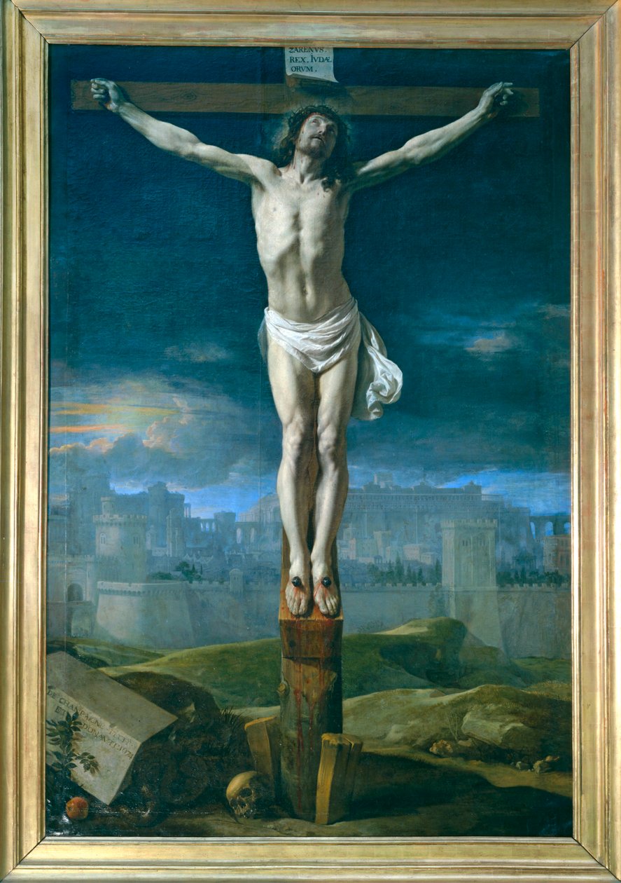 Le Christ en croix - Kristus på korset ... av Philippe de Champaigne