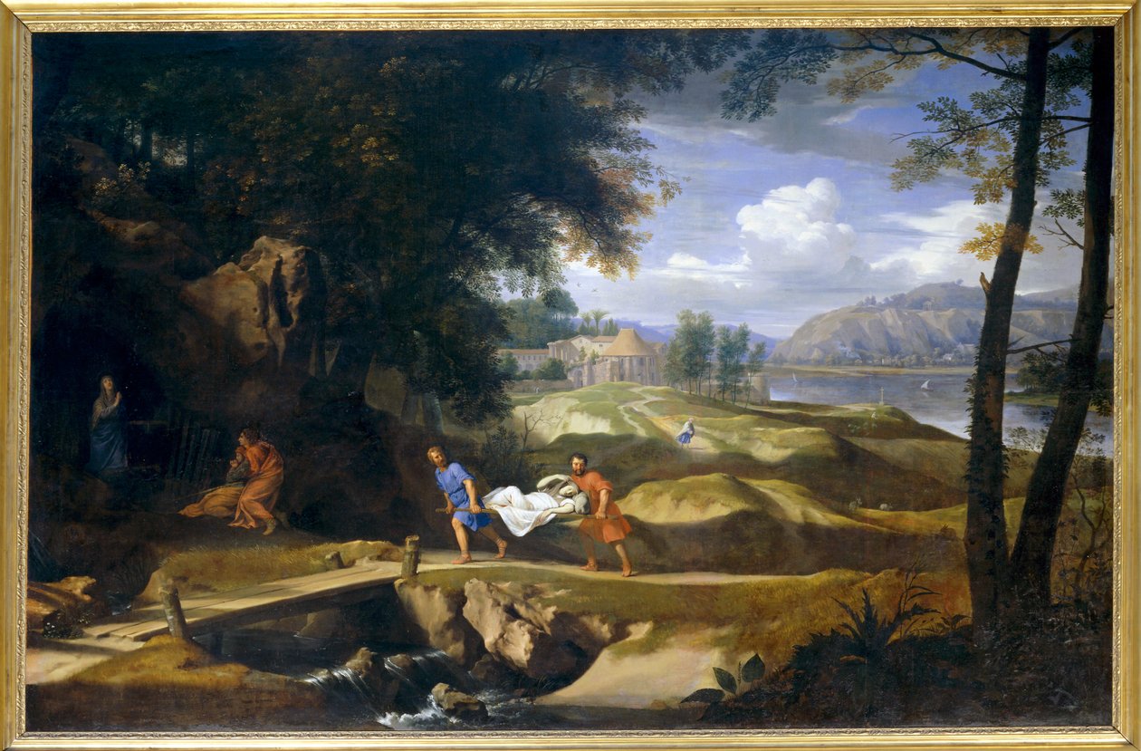 Den heliga Marias mirakel som botgörare ... av Philippe de Champaigne