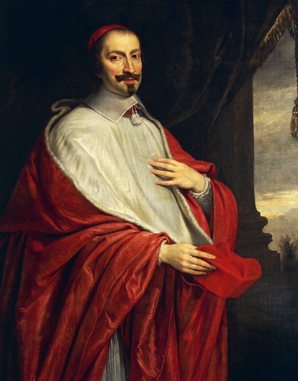 Porträtt av Giulio Raimondo Mazzarino (Pescina av Philippe de Champaigne