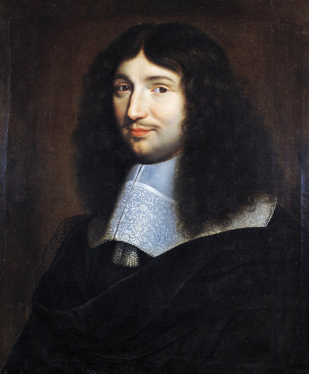 Porträtt av människan, förmodligen Jean Baptiste Colbert (1619-1683), målat av Philippe de Champaigne (1602-1674) av Philippe de Champaigne