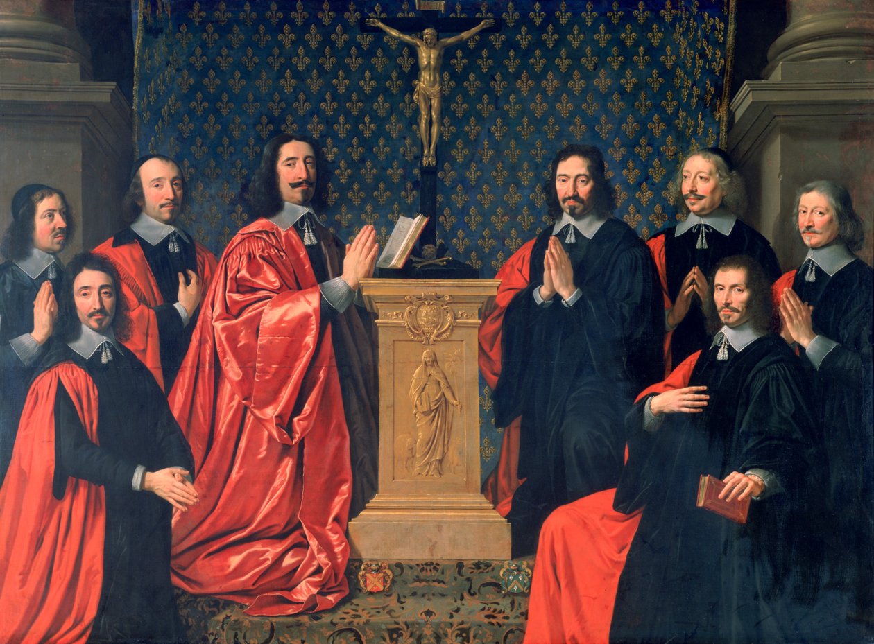 Prevot des Marchands och Echevins i staden Paris, 1648 av Philippe de Champaigne