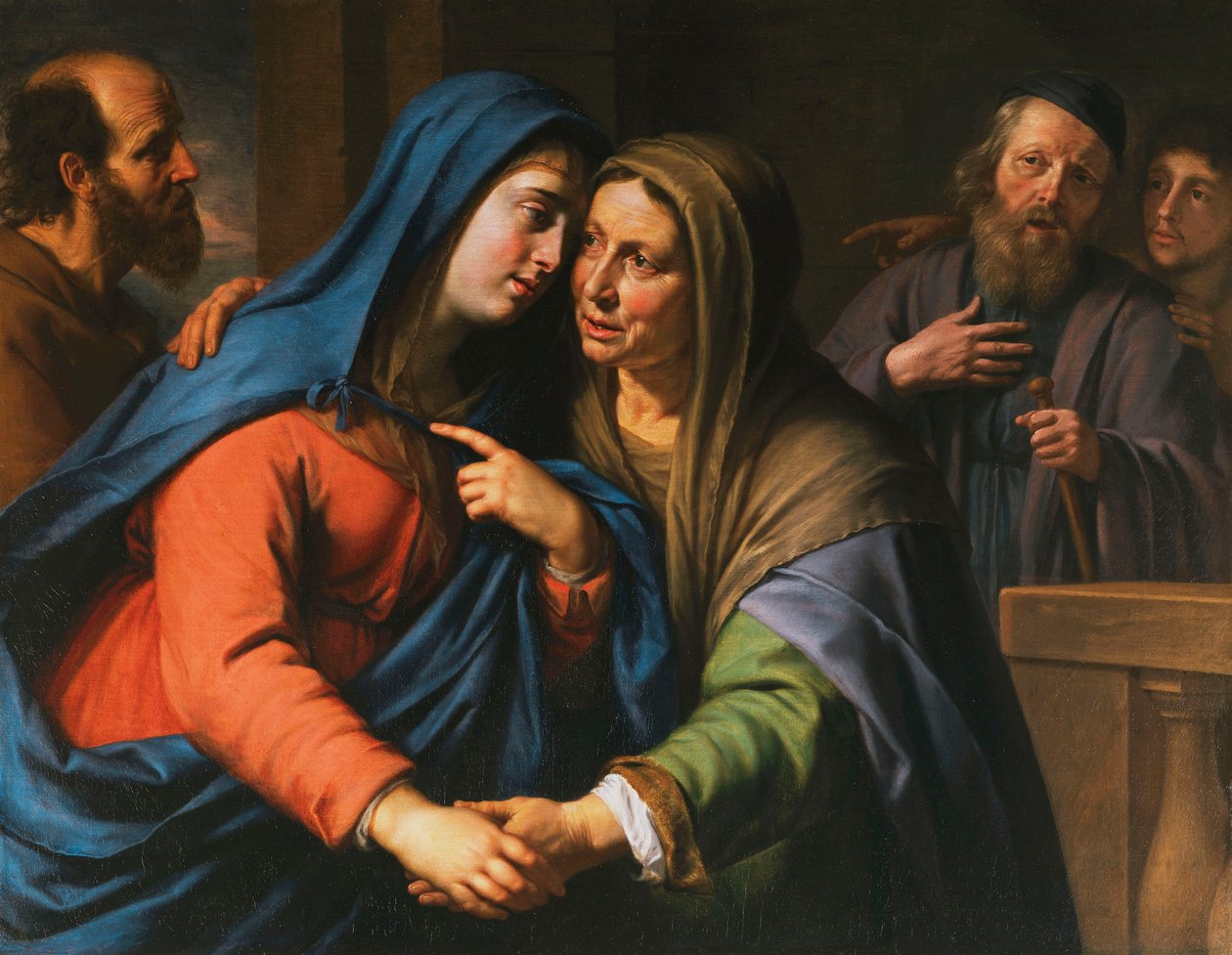 Visitationen, c.1643 av Philippe de Champaigne