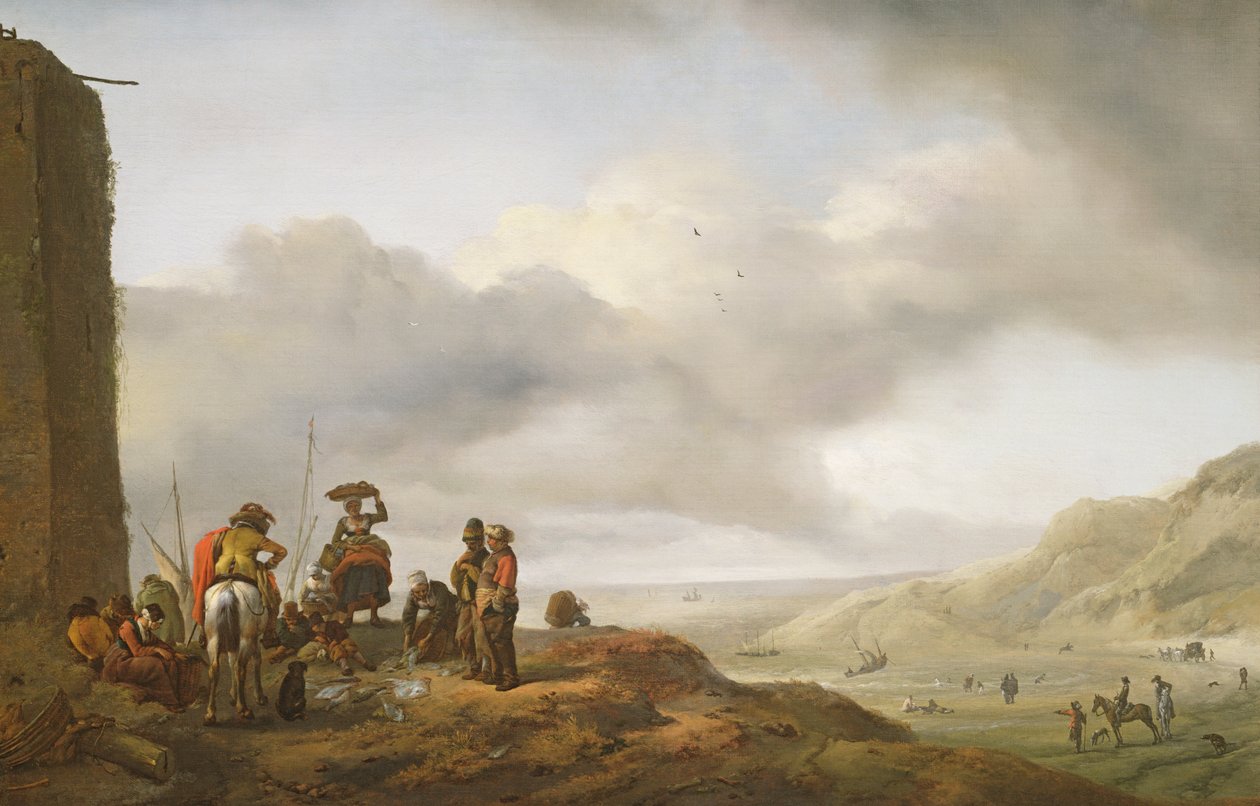 Dagens fångst av Philips Wouwerman