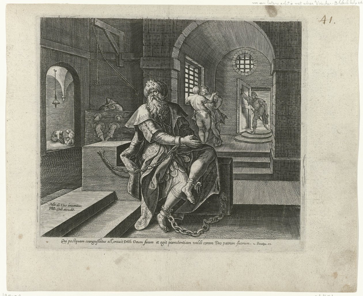 swedish av Philips Galle (attributed to workshop of)