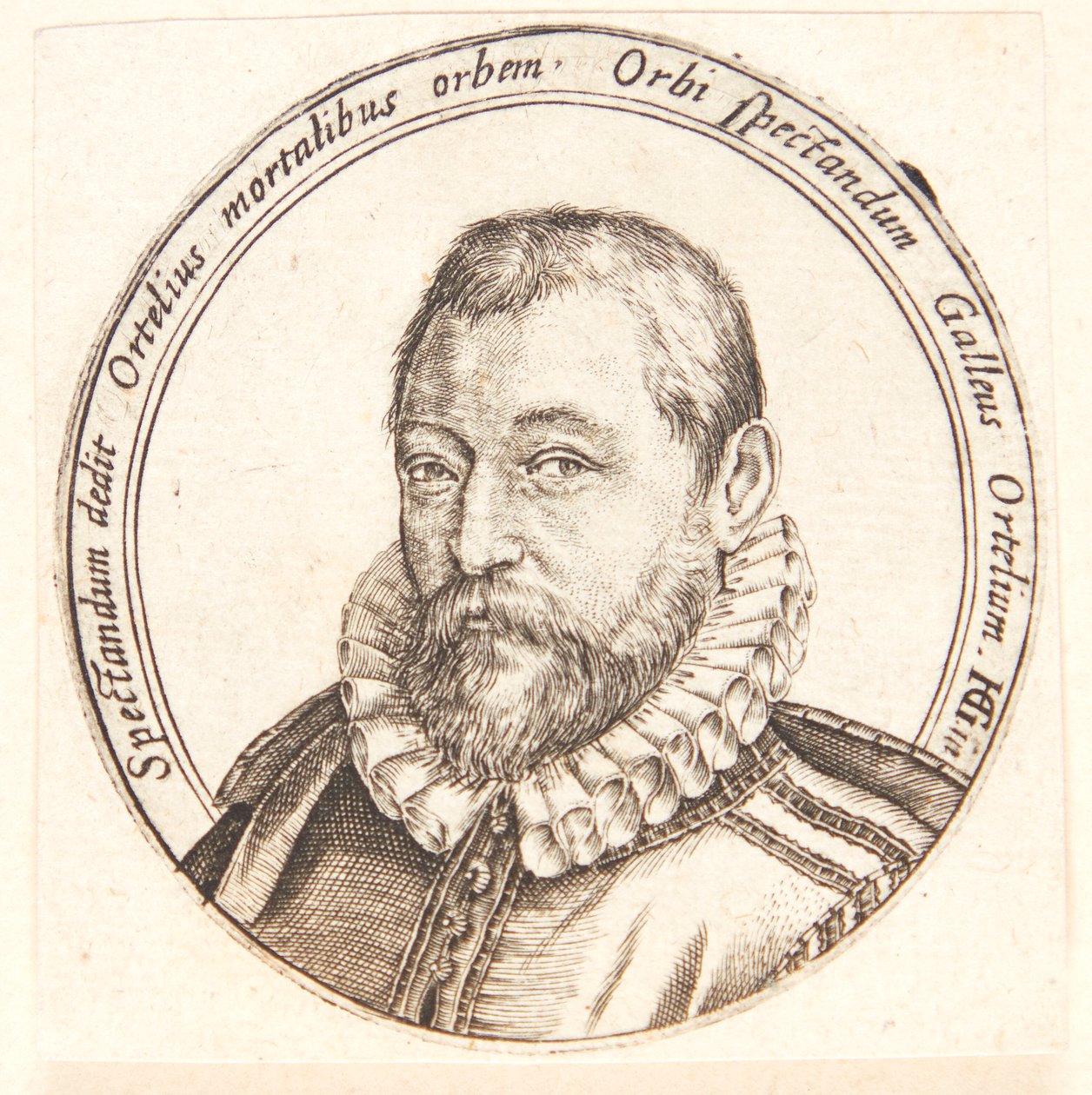 Abraham Ortelius av Philips Galle