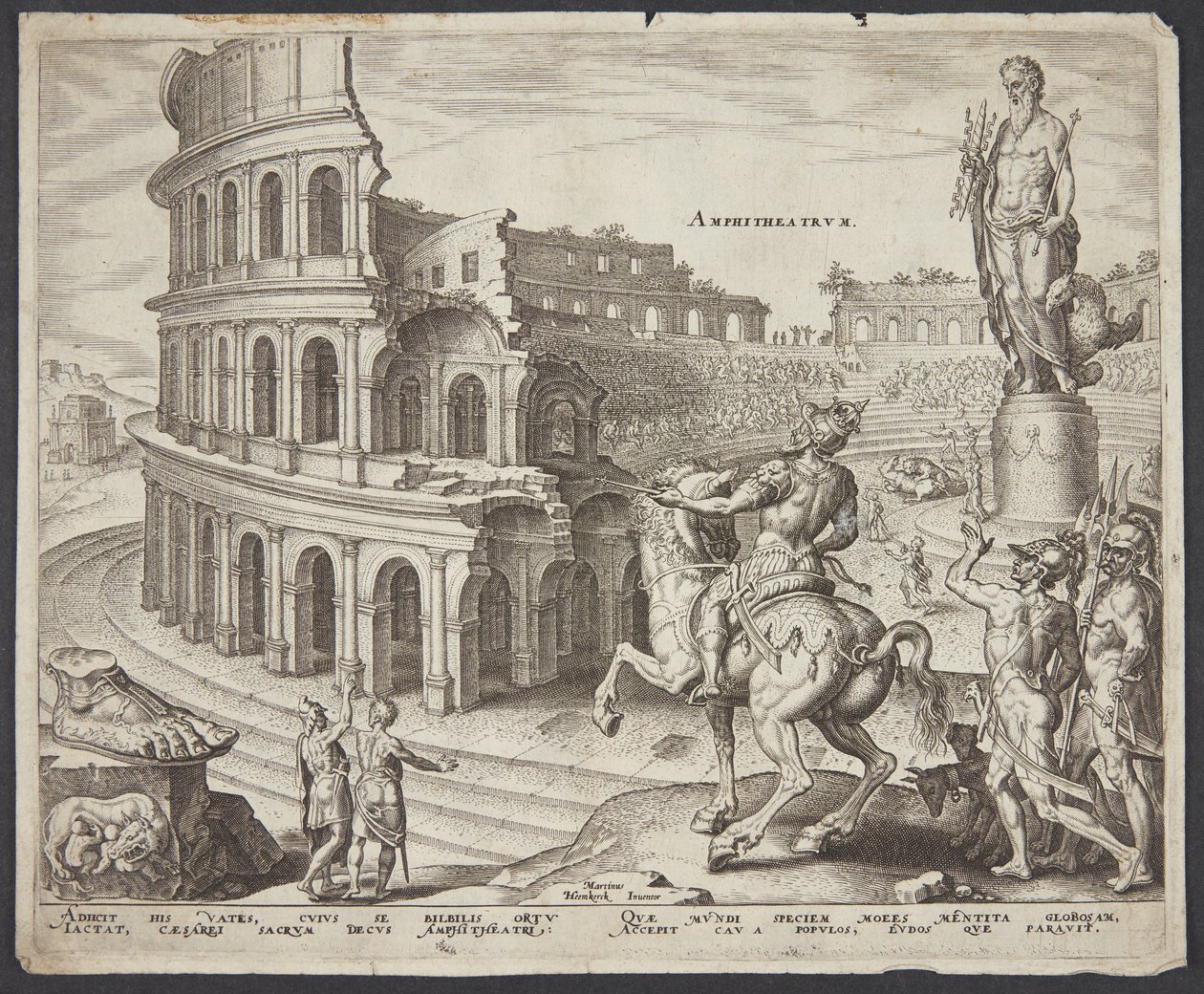 Colosseum i Rom av Philips Galle