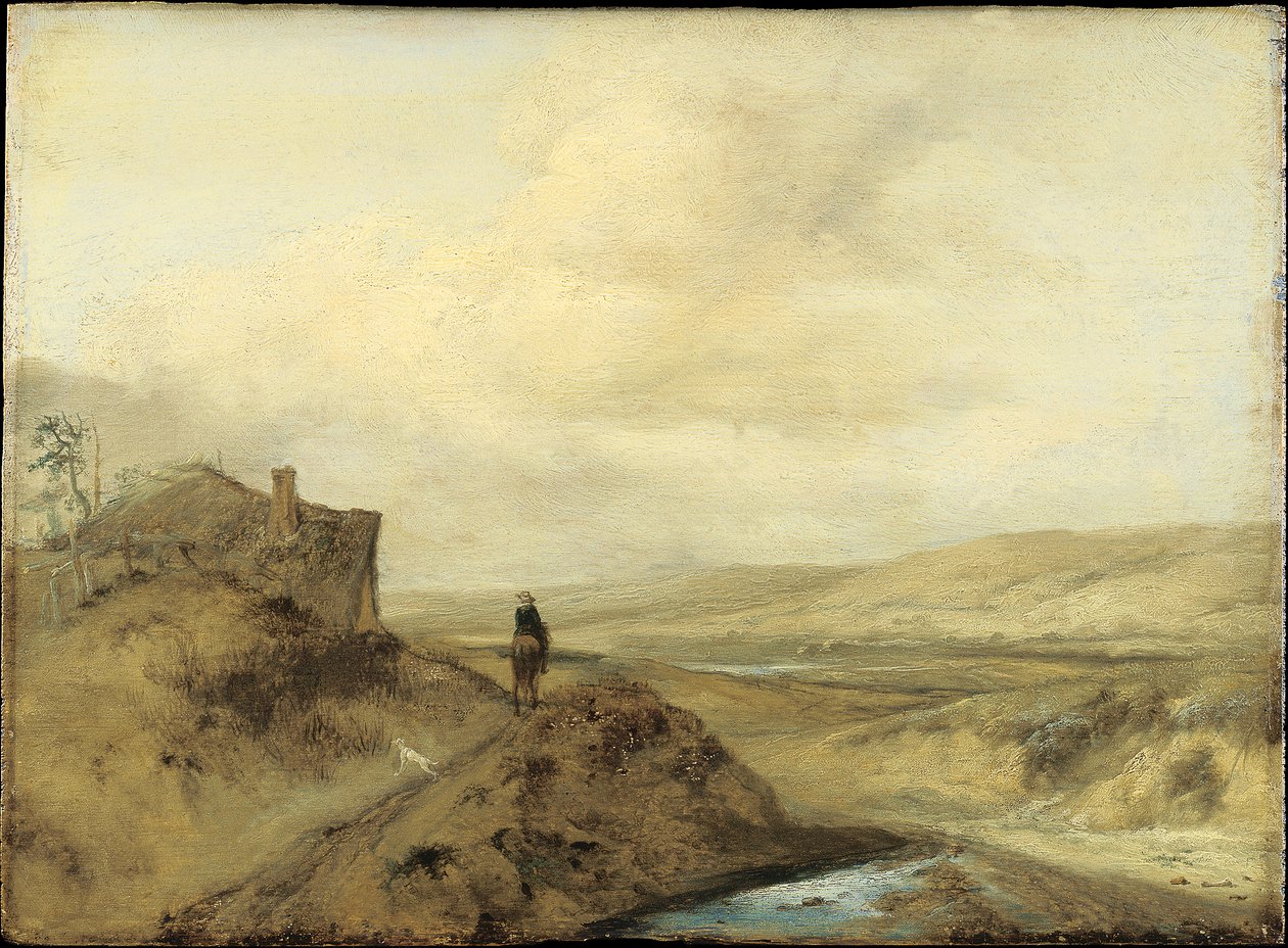 Ryttare i sanddynerna av Philips Wouwerman