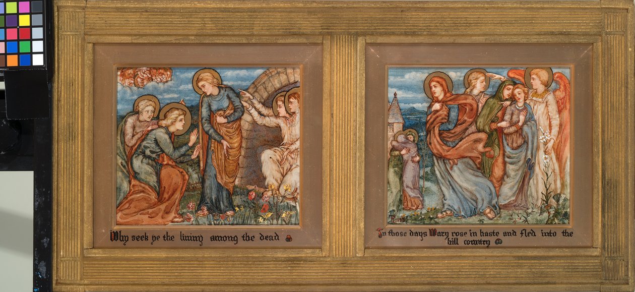 Uppståndelsen: Varför söker ni de levande bland de döda På den tiden steg Maria upp i all hast och flydde till bergslandet av Phoebe Anna Traquair