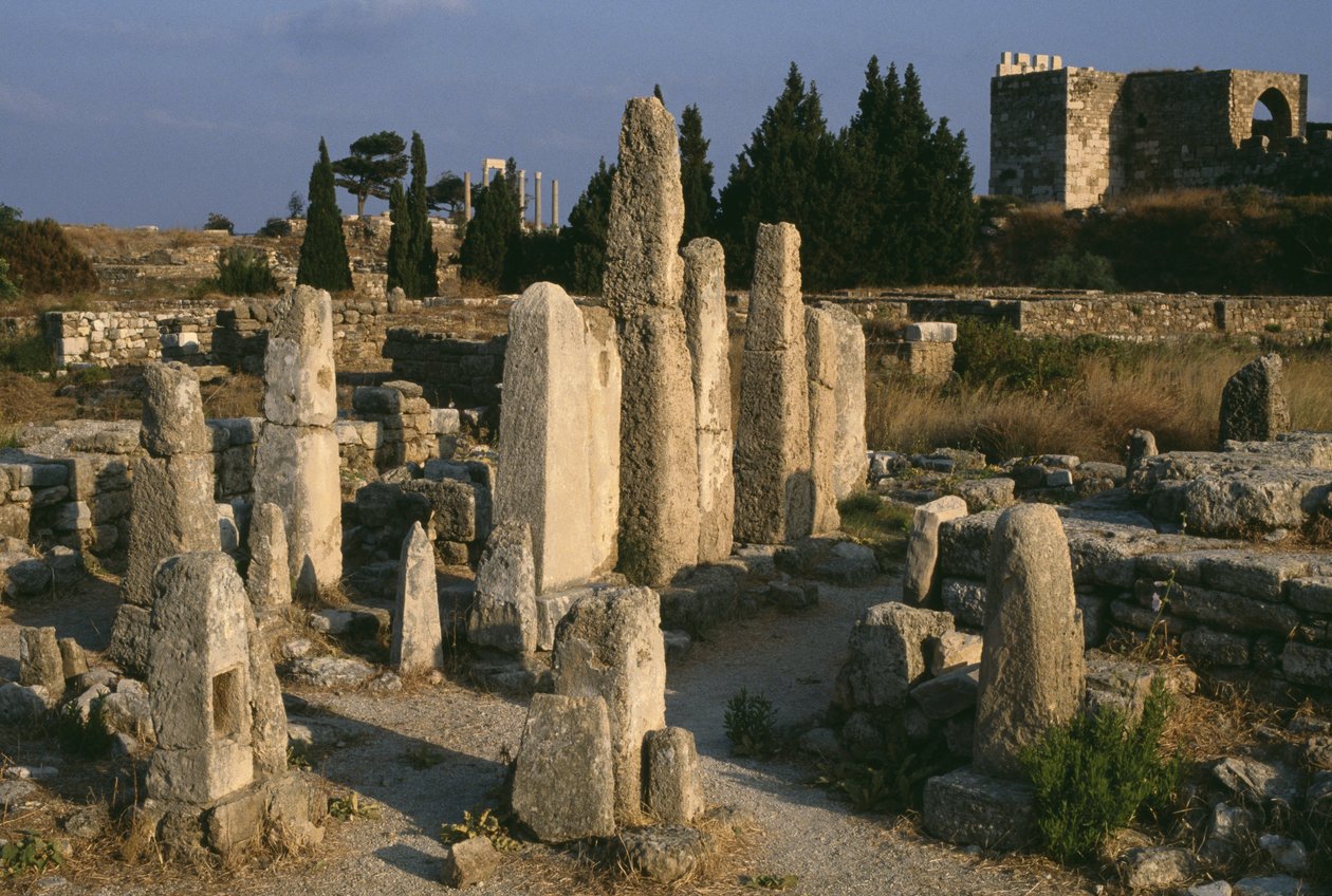 Obeliskernas tempel av Phoenician