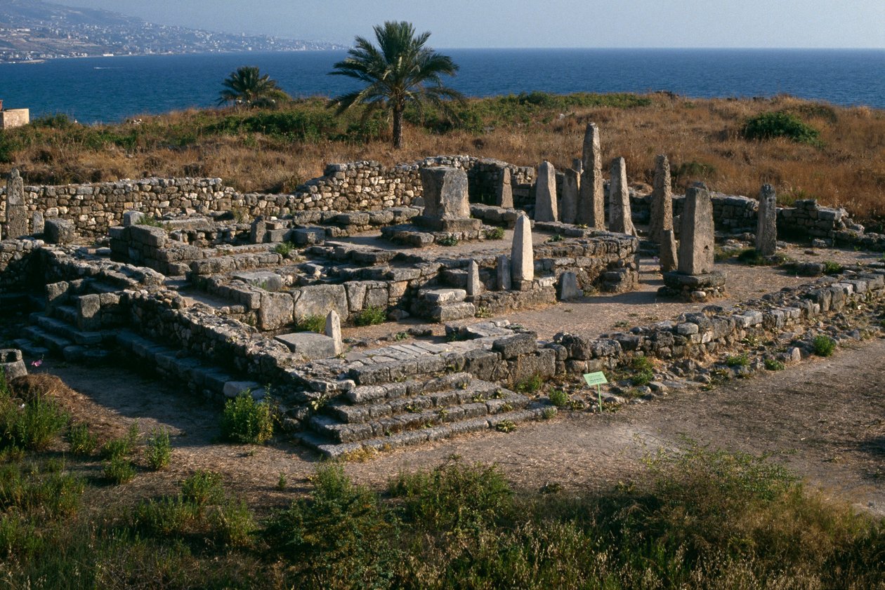 Obeliskernas tempel av Phoenician