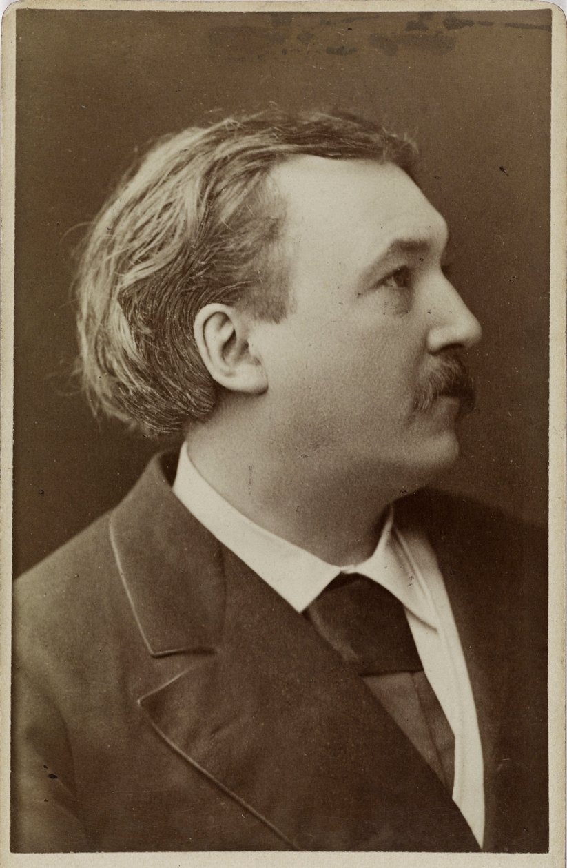 Porträtt av Gustave Doré 1833-1883, 1883. av Photo studio Nadar.