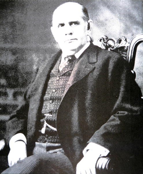 Mark Hanna (1837-1904) (s/v foto) av Photographer American