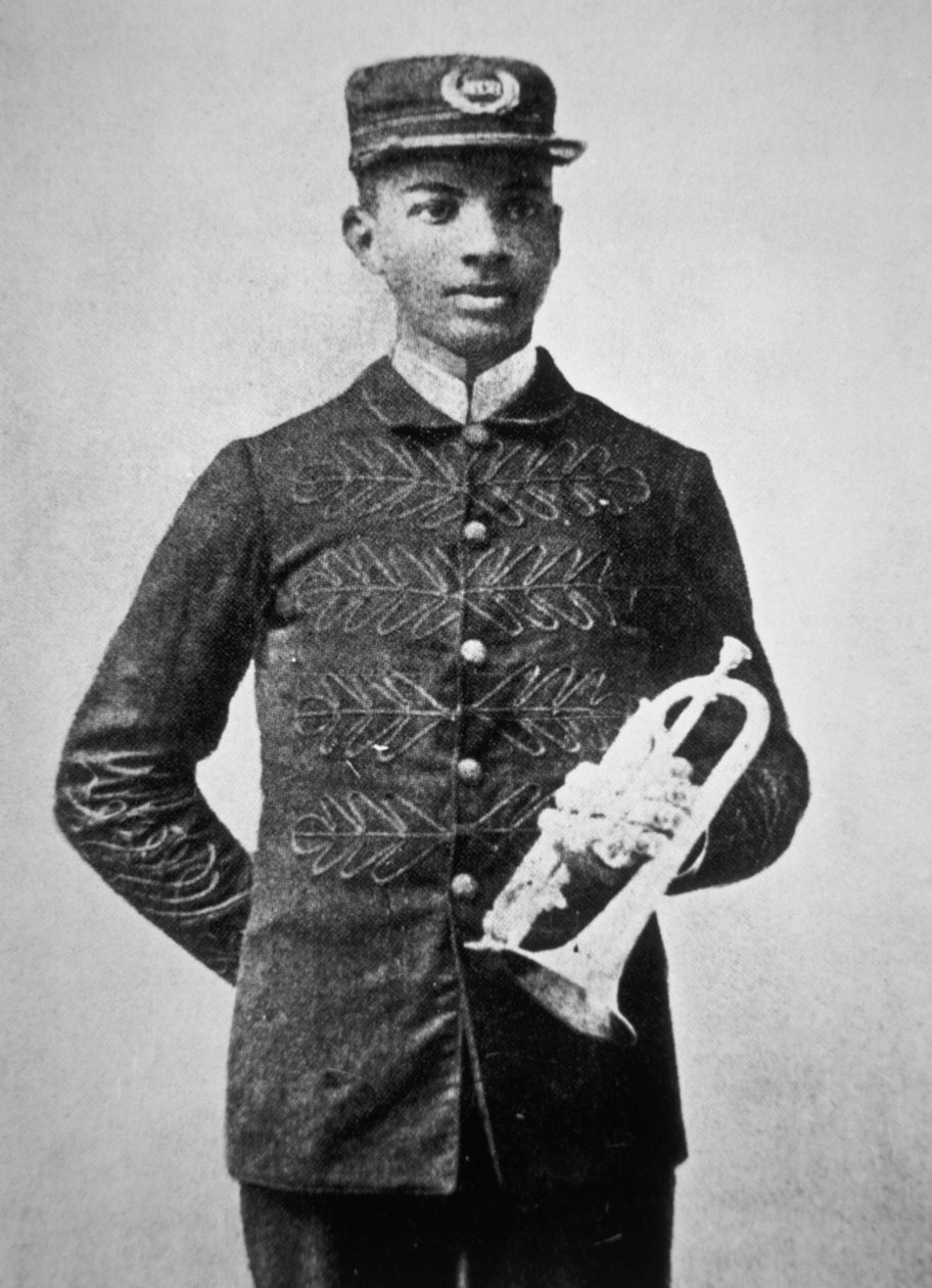 William Christopher Handy (1873-1958) (s/v foto) av Photographer American