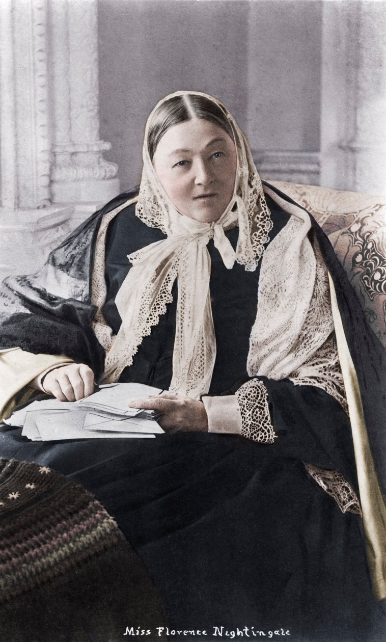 Florence Nightingale (foto) av Photographer English