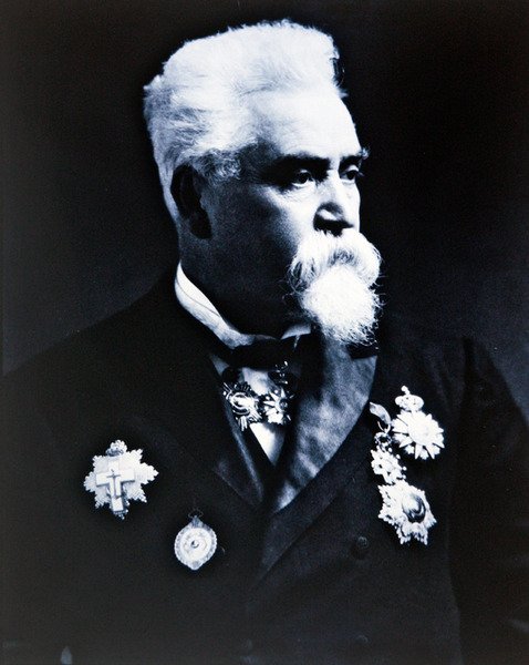 Sir Hiram Maxim (s/v foto) av Photographer English