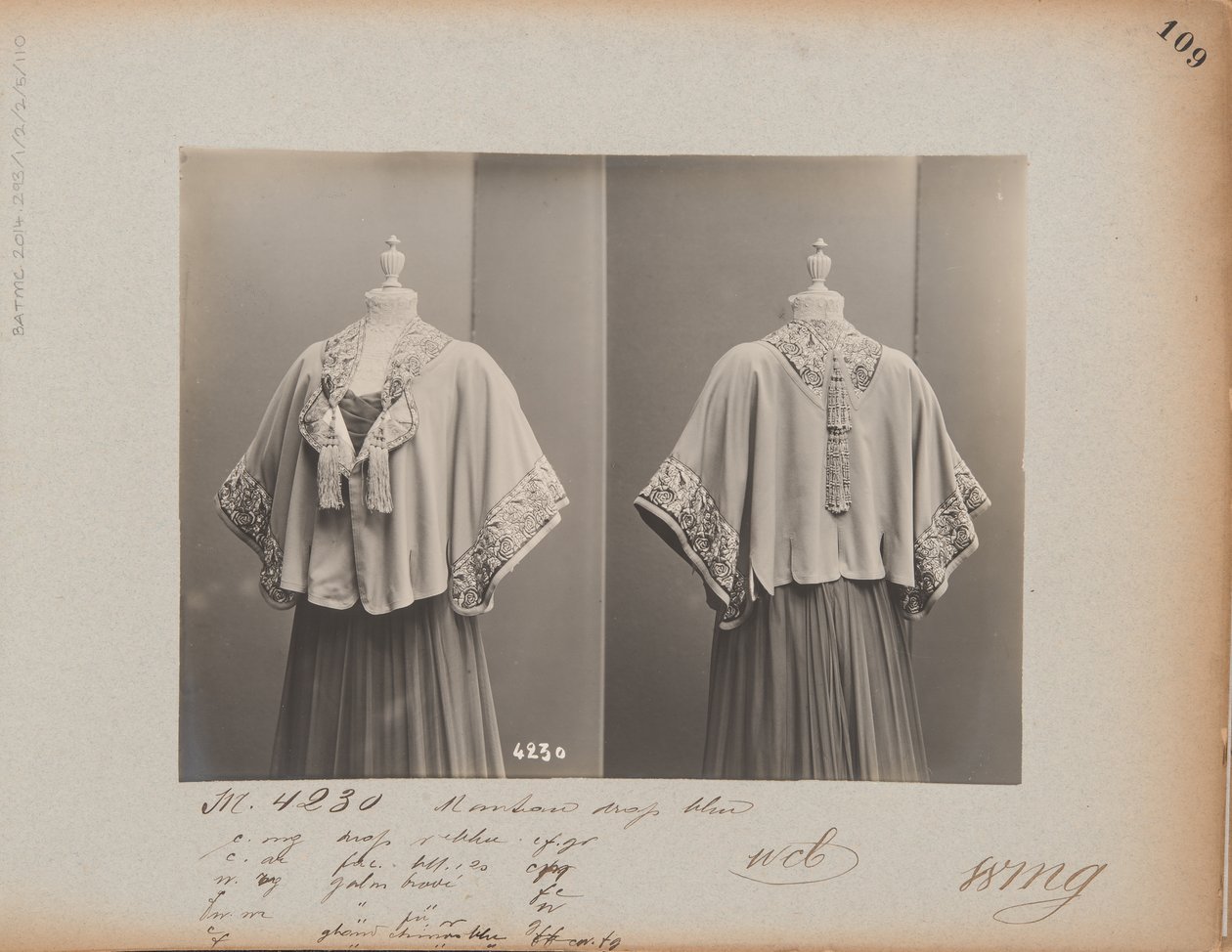 Albumsida: House of Worth, Cape av Photographer French
