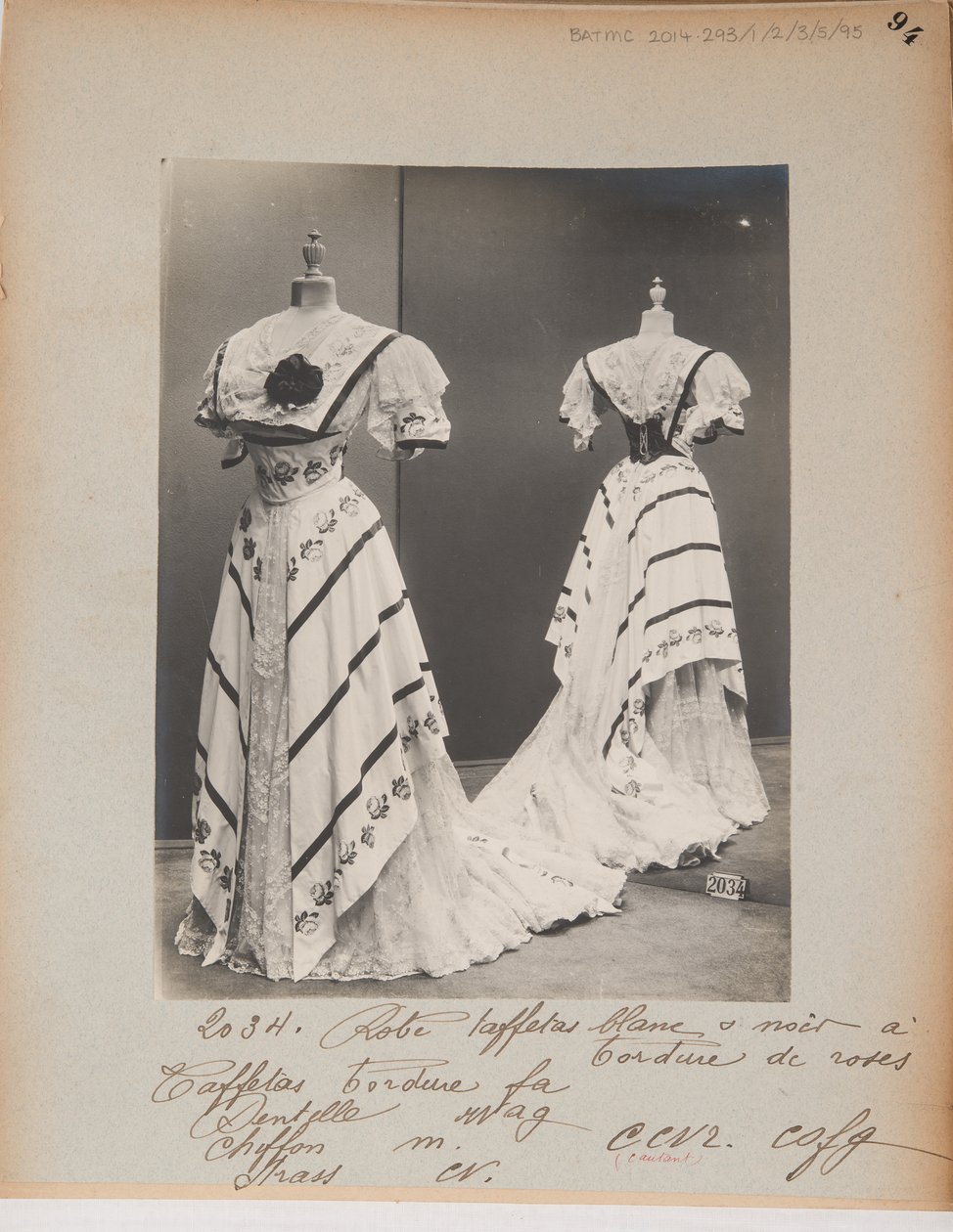 Albumside: House of Worth, Evening Dress Seed av Photographer French
