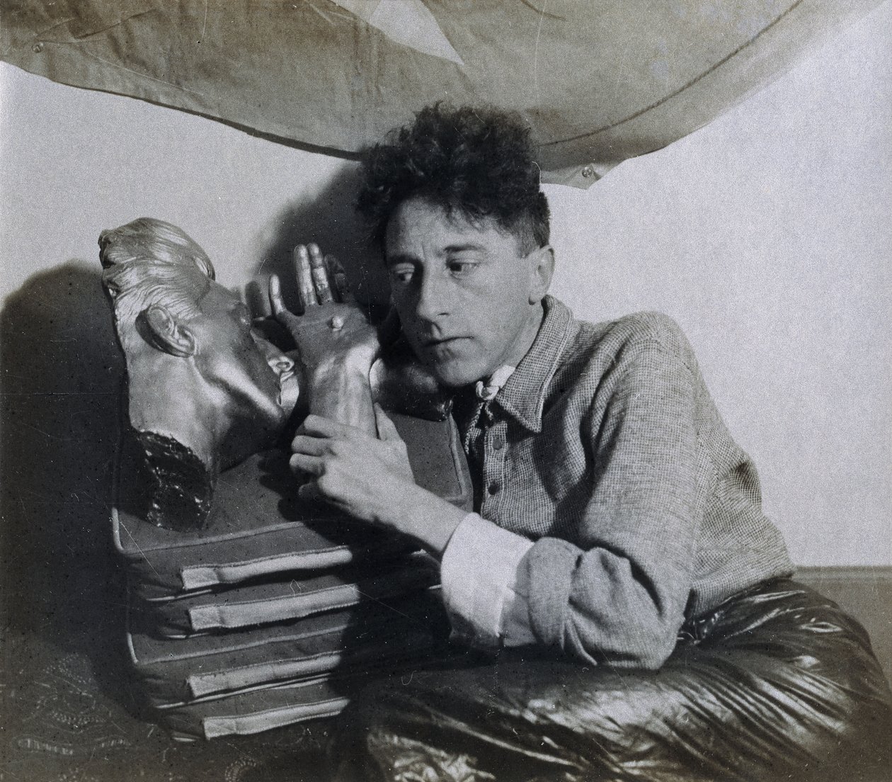 Porträtt av Jean Cocteau av Photographer French