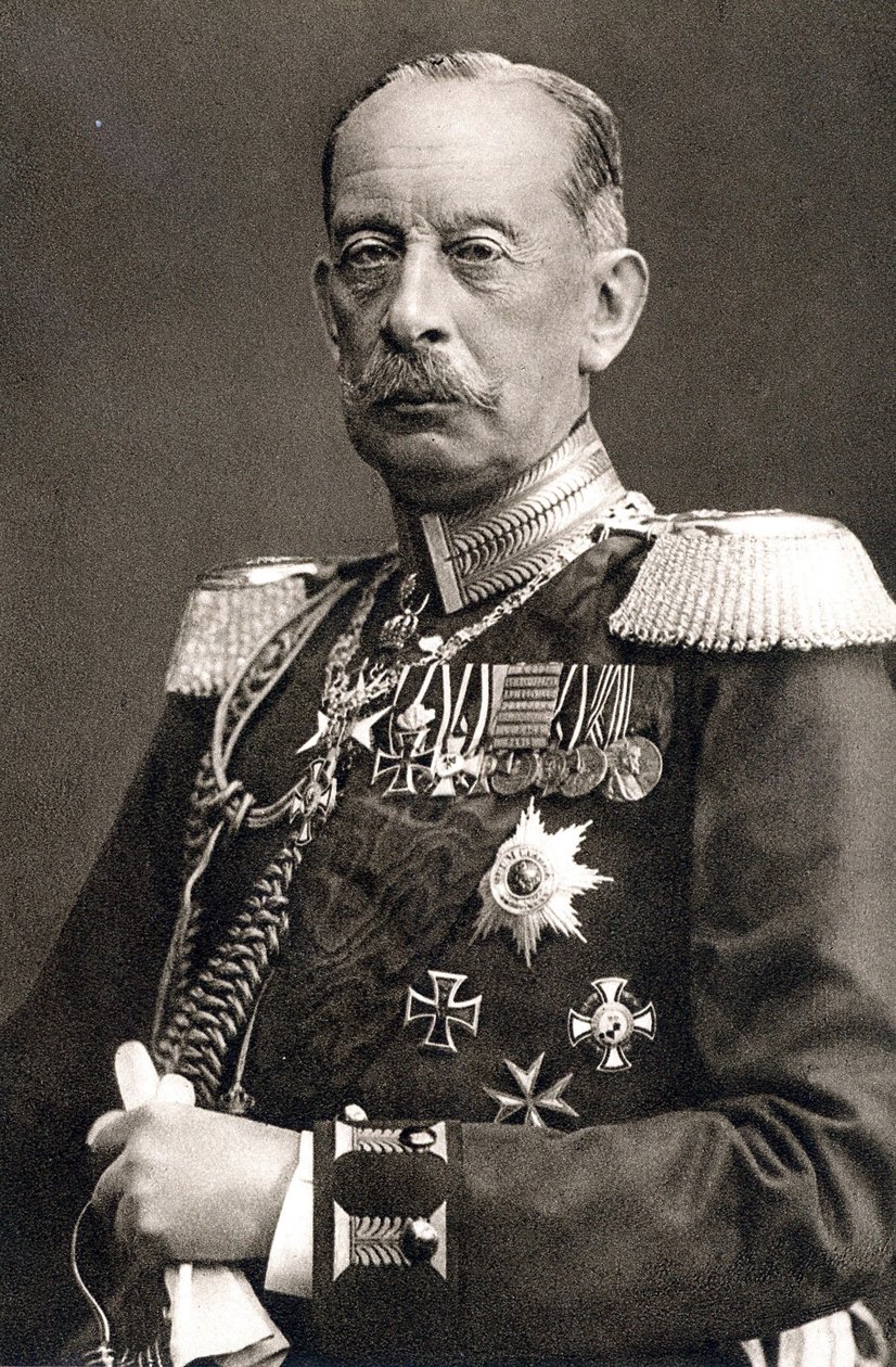 Alfred von Schlieffen (svartvitt foto) av Photographer German
