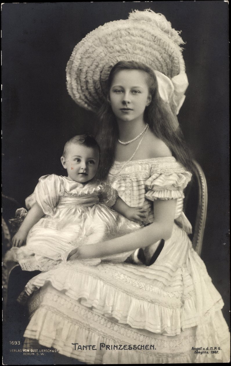 Moster Prinzesschen, prinsessan Luise av Preussen av Photographer German