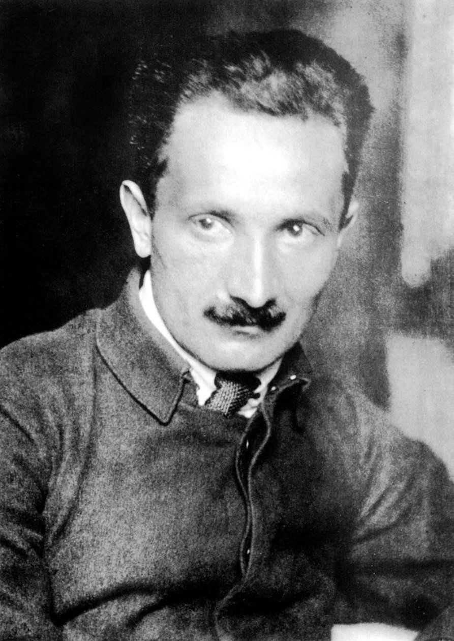 Martin Heidegger, ca 1920 (svartvitt foto) av Photographer German