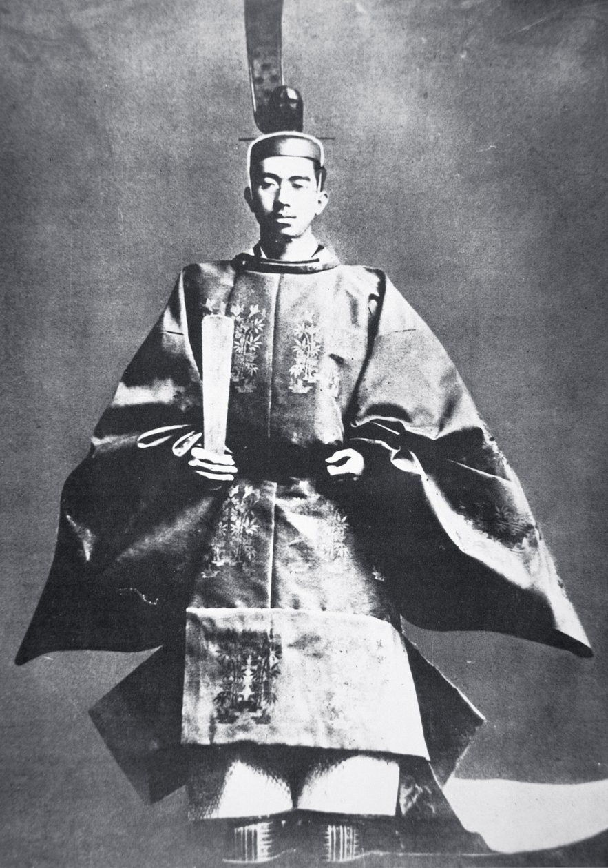Hirohito, kejsare av Japan vid sin tronsättning av Photographer Japanese
