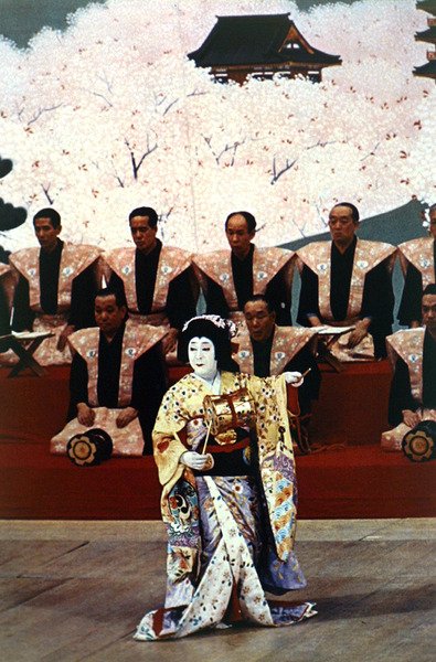 Japansk Kabuki Play (bild) av Photographer Japanese