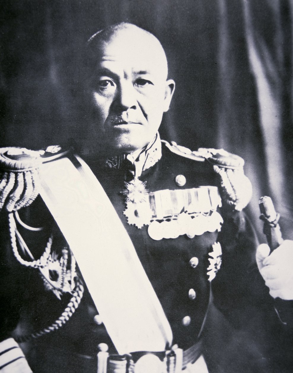 Viceamiral Chuichi Nagumo (s/v foto) av Photographer Japanese