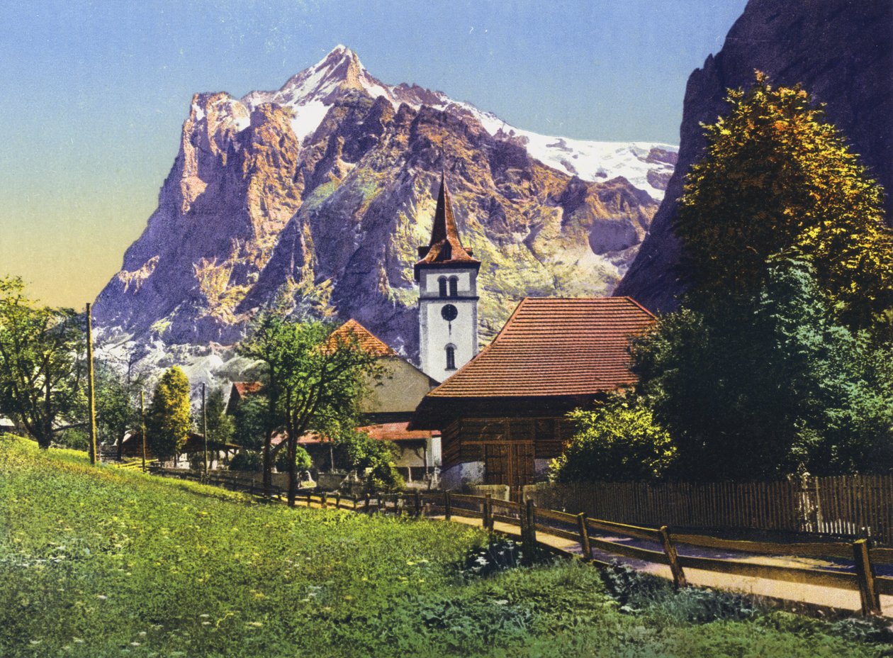 Grindelwald, Wetterhorn (foto) av Photographer Swiss