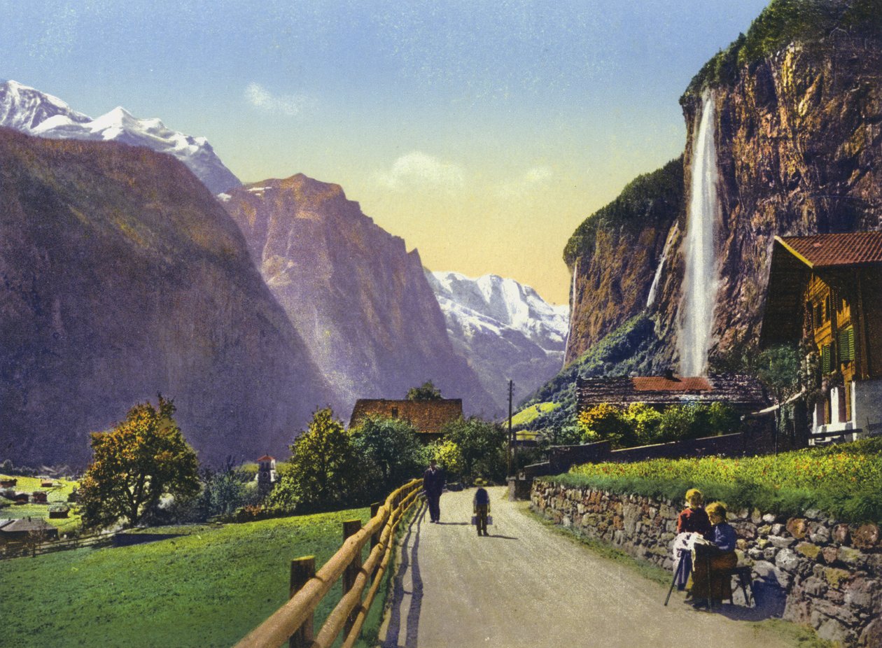 Lauterbrunnen, Staubbach (foto) av Photographer Swiss